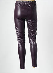 Legging violet MOLLY BRACKEN pour femme seconde vue