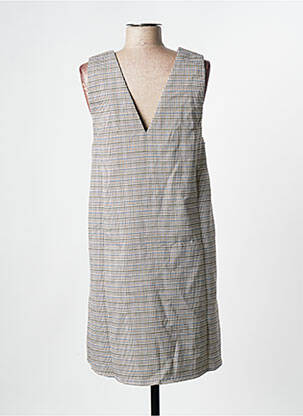 Robe courte beige OBJECT femme