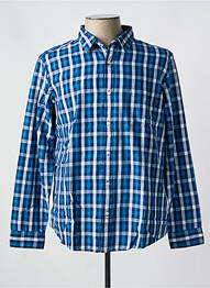 Chemise manches longues bleu DOCKERS homme