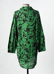 Tunique manches longues vert OBJECT pour femme seconde vue