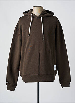 Sweat-shirt marron LES DEUX homme