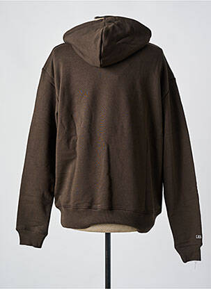 Sweat-shirt marron LES DEUX homme