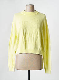 Pull jaune SCOTCH & SODA femme