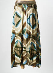 Jupe longue marron PLEASE pour femme seconde vue