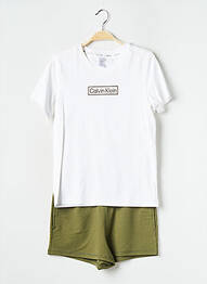 Pyjama blanc CALVIN KLEIN femme