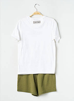 Pyjama blanc CALVIN KLEIN femme