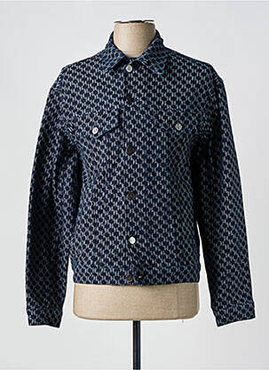 Veste en jean bleu KARL LAGERFELD femme