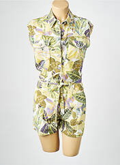 Combishort blanc PLEASE pour femme seconde vue