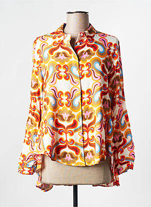 Chemisier orange IMPERIAL femme