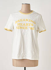 T-shirt blanc ONLY pour femme seconde vue