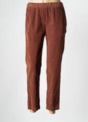 Pantalon 7/8 marron DIEGA pour femme seconde vue