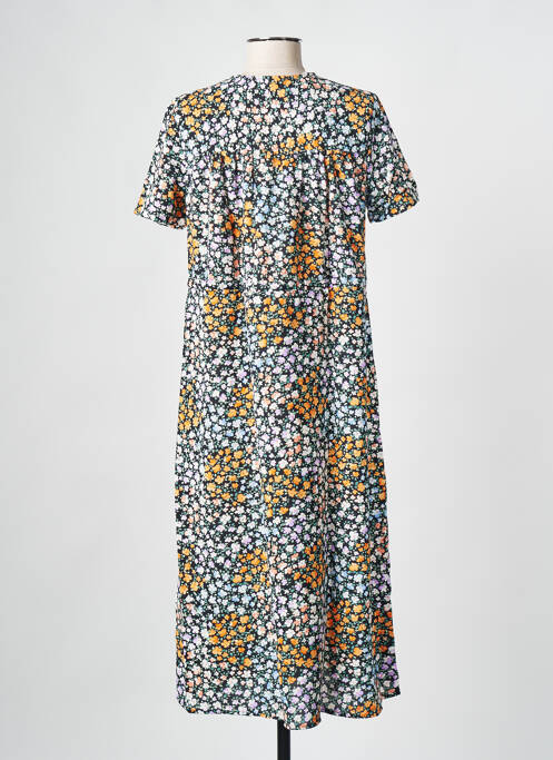 Robe mi-longue noir SELECTED pour femme