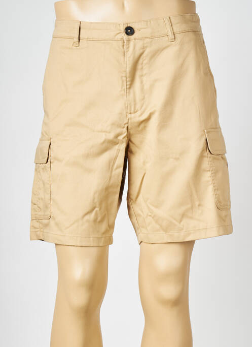 Short beige SELECTED pour homme