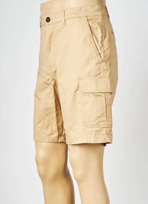 Short beige SELECTED pour homme