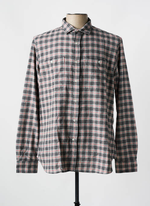 Chemise manches longues gris ATELIER PRIVÉ pour homme