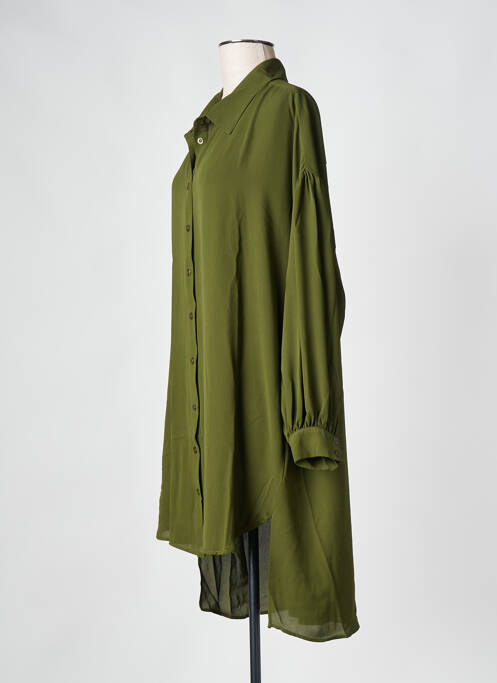 Tunique manches longues vert MAT FASHION pour femme