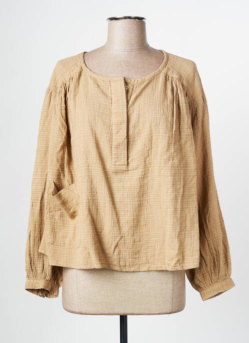 Top beige BELLE PIÈCE pour femme