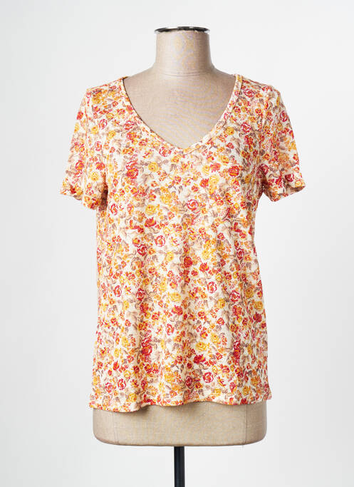 T-shirt beige OBJECT pour femme