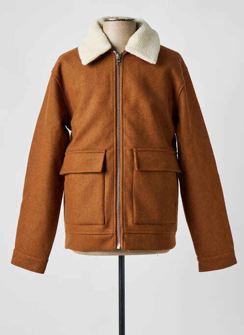 Manteau court marron MINIMUM pour homme