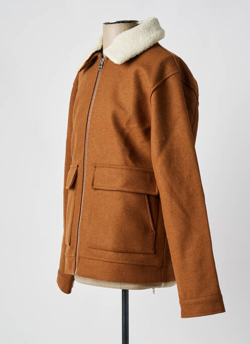 Manteau court marron MINIMUM pour homme