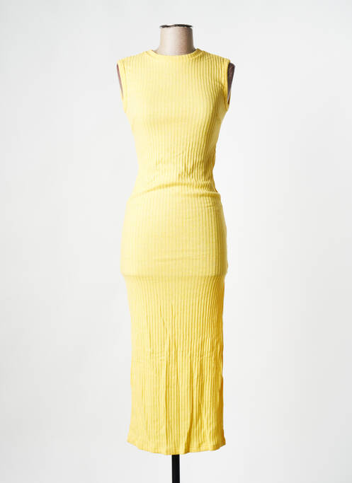Robe longue jaune PARISIENNE ET ALORS pour femme