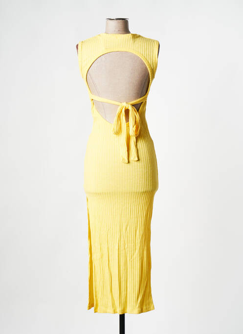 Robe longue jaune PARISIENNE ET ALORS pour femme