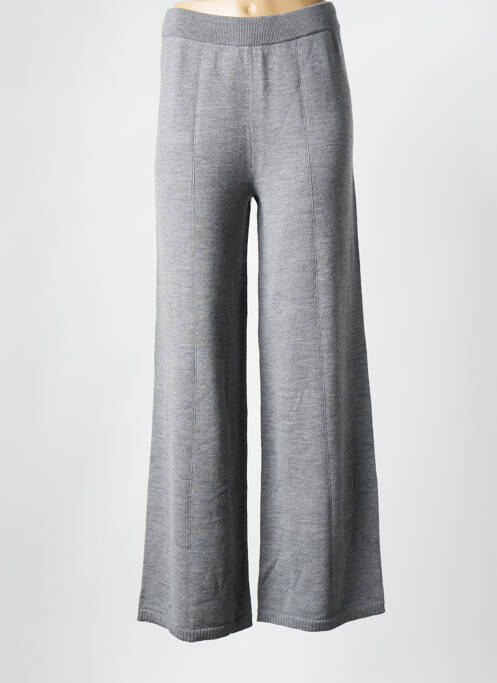 Pantalon large gris MAX MARA pour femme