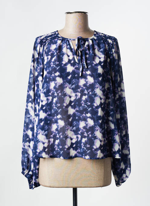 Top bleu GRACE & MILA pour femme