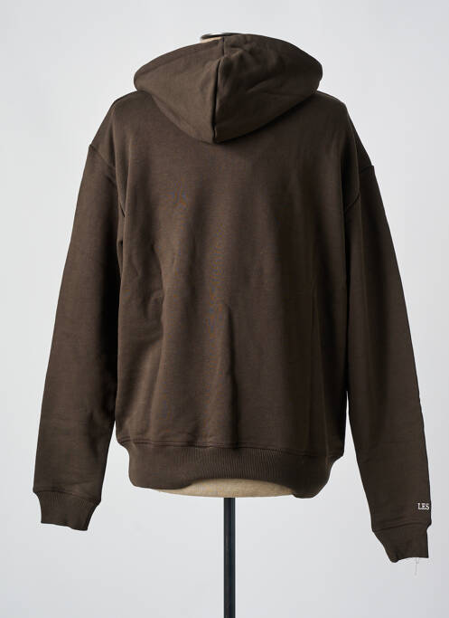 Sweat-shirt marron LES DEUX pour homme