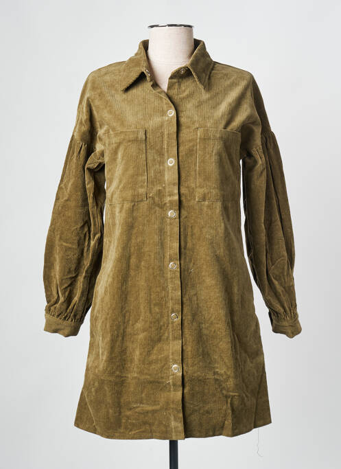 Robe courte marron LILI SIDONIO pour femme