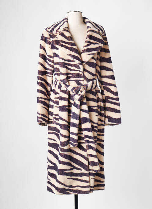 Manteau long beige STAND STUDIO pour femme