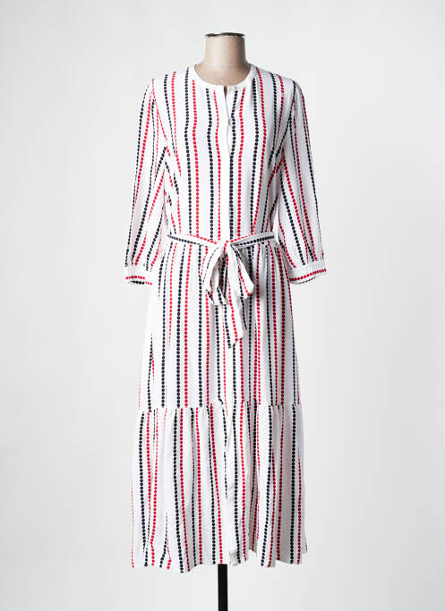 Robe longue multicolore TOMMY HILFIGER pour femme