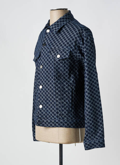 Veste en jean bleu KARL LAGERFELD pour femme