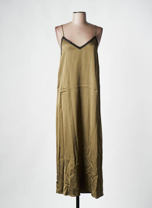 Robe longue marron THE KOOPLES pour femme