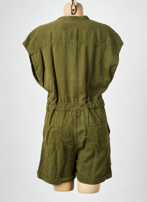 Combishort vert THE KOOPLES pour femme