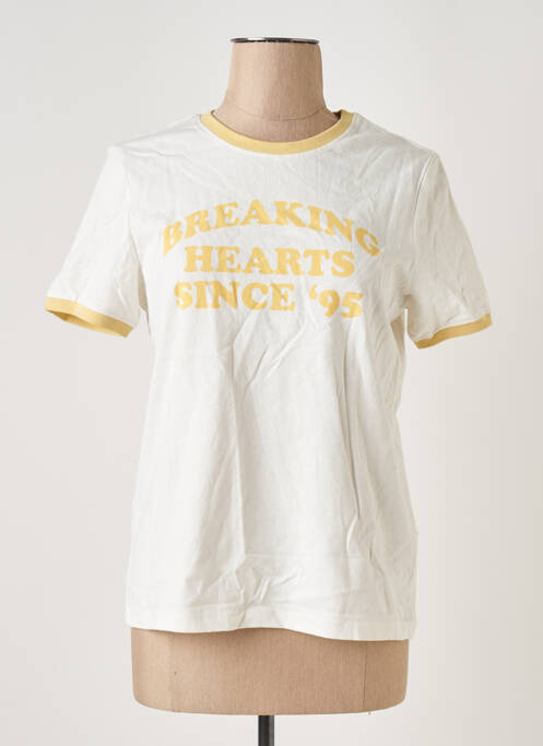 T-shirt blanc ONLY pour femme