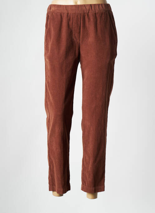 Pantalon 7/8 marron DIEGA pour femme