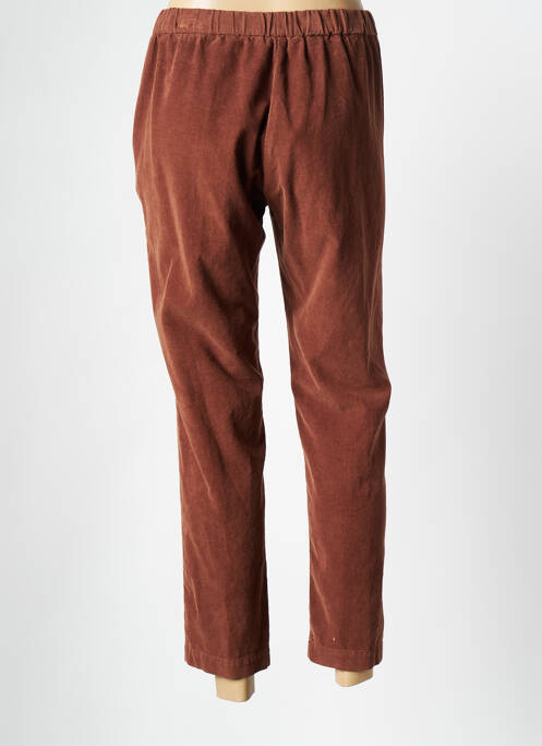 Pantalon 7/8 marron DIEGA pour femme