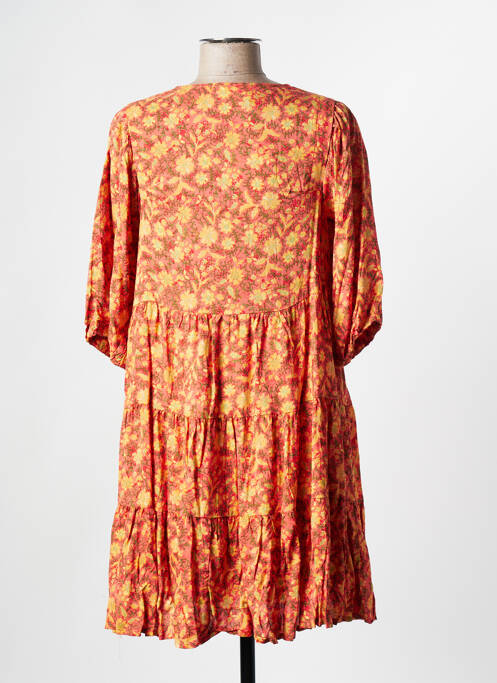 Robe courte orange GRACE & MILA pour femme