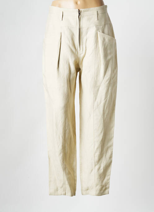 Pantalon large beige IRO pour femme