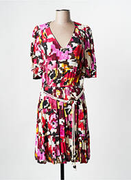 Robe courte multicolore LA PETITE FRANCAISE femme