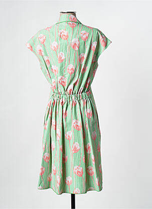 Robe mi-longue vert KENZO femme