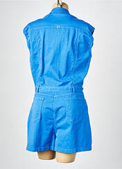 Combishort bleu PLEASE pour femme seconde vue