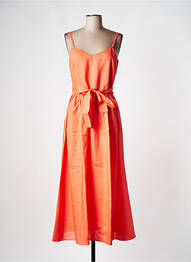 Robe longue orange MAX&CO. femme