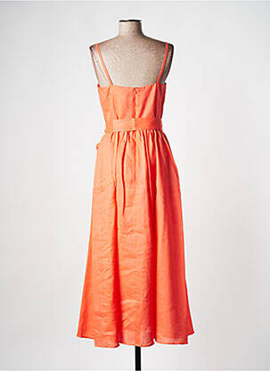 Robe longue orange MAX&CO. femme