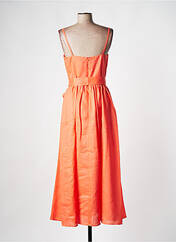 Robe longue orange MAX&CO. pour femme seconde vue