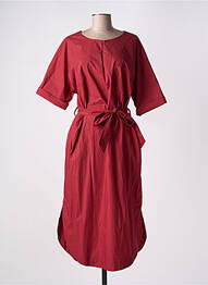 Robe mi-longue violet MOMONI femme