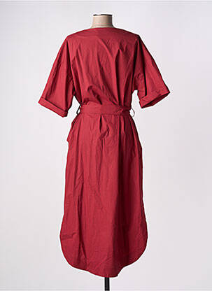Robe mi-longue violet MOMONI femme