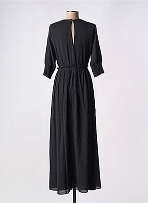 Robe longue noir POMANDERE femme