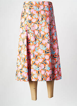 Jupe mi-longue orange MAX&CO. femme